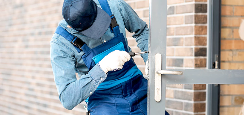 Pivot Storefront Door Locks Installation in Maywood, California